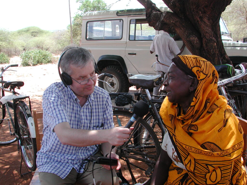 Kaz interviewing Idaya Amiri, Kifaru